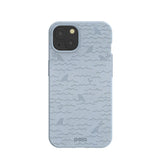 Powder Blue Fin iPhone 13 Case