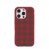 Black Flannel iPhone 16 Pro Case