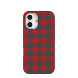 Black Flannel iPhone 16 Case