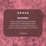 Bubblegum Pink Flora iPhone 13 Pro Case