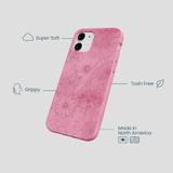 Bubblegum Pink Flora iPhone 12 Mini Case