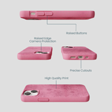 Bubblegum Pink Flora iPhone 13 Mini Case