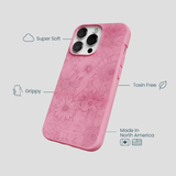 Bubblegum Pink Flora iPhone 13 Pro Case