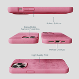 Bubblegum Pink Flora iPhone 14 Pro Max Case