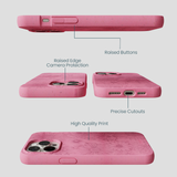 Bubblegum Pink Flora iPhone 15 Pro Max Case