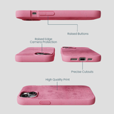 Bubblegum Pink Flora iPhone 15 Case