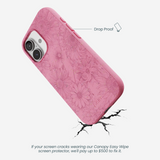 Bubblegum Pink Flora iPhone 17 Case