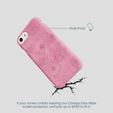 Bubblegum Pink Flora iPhone 6/6s/7/8/SE Case