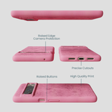 Bubblegum Pink Flora Google Pixel 8 Pro Case