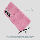 Bubblegum Pink Flora Samsung Galaxy S25+(Plus) Case