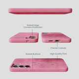 Bubblegum Pink Flora Samsung Galaxy S25+(Plus) Case