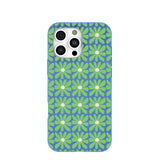 Electric Blue Flower Child iPhone 16 Pro Max Case