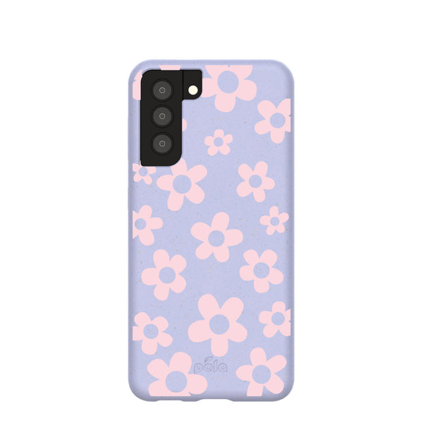 Lavender Flower Power Samsung Galaxy S21 Case