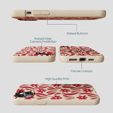 Seashell Flower Stack iPhone 15 Plus Case