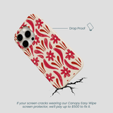 Seashell Flower Stack iPhone 15 Pro Case