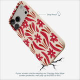 Seashell Flower Stack iPhone 17 Pro Max Case