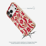 Seashell Flower Stack iPhone 17 Pro Case