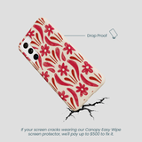 Seashell Flower Stack Samsung Galaxy S21 Case
