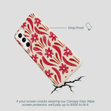 Seashell Flower Stack Samsung Galaxy S22 Case