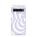 Lavender Flutter Left Google Pixel 8 Pro Case