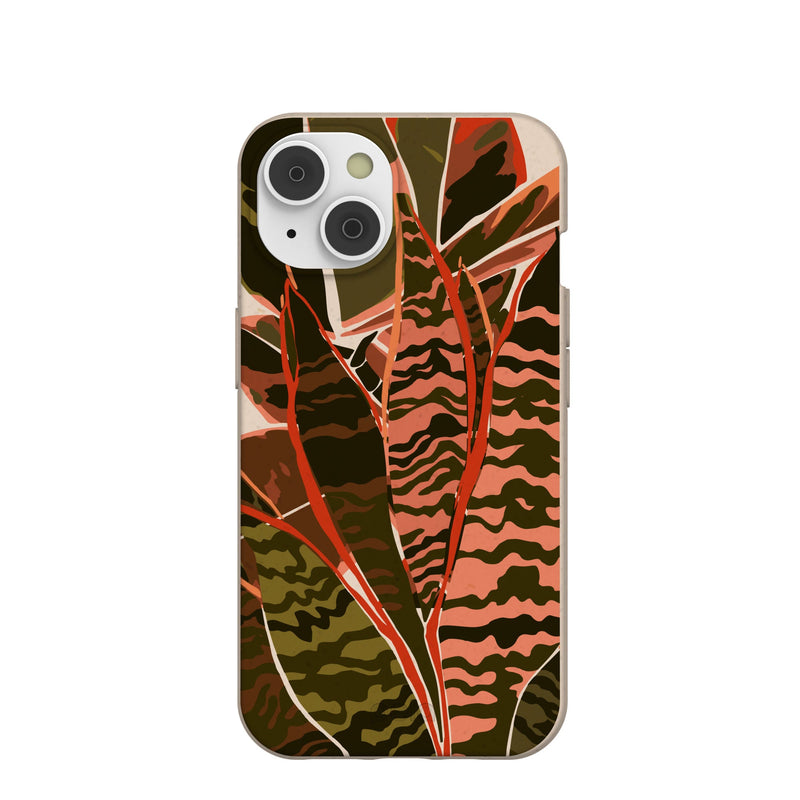 Seashell Foliage iPhone 14/16e Case