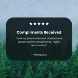 Powder Blue Forest Mist iPhone 13 Pro Case