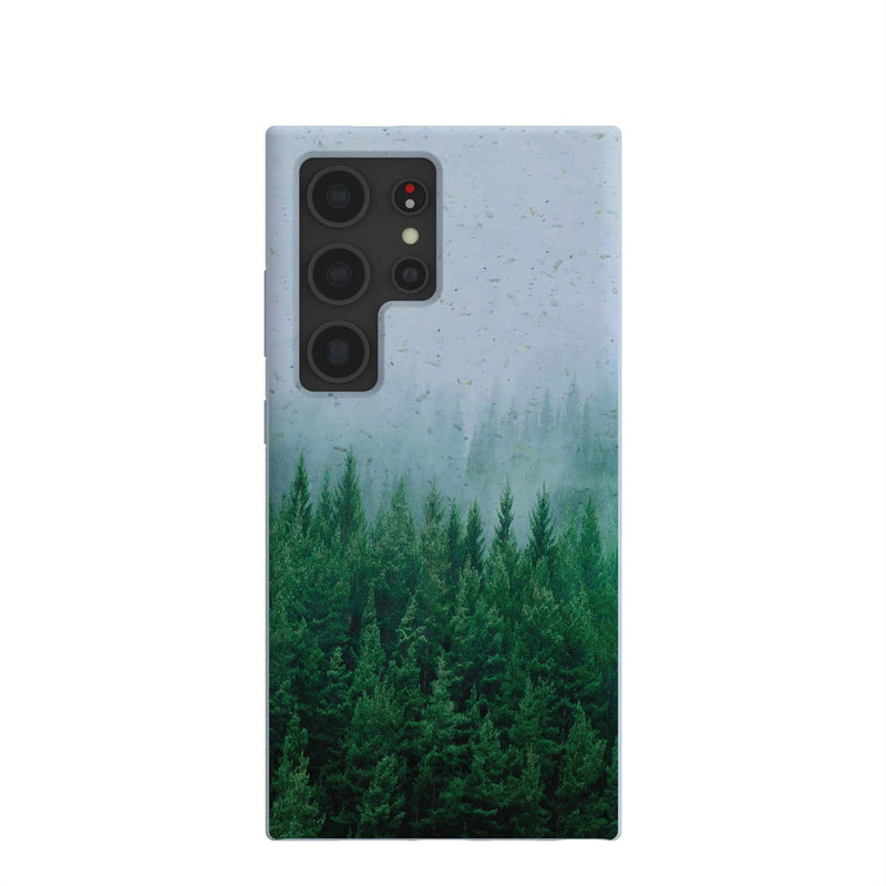 Powder Blue Forest Mist Samsung Galaxy S24 Ultra Case