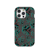 Black Fossilized iPhone 15 Pro Case