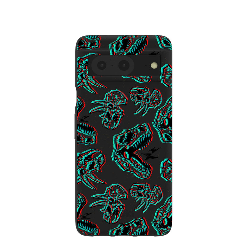 Black Fossilized Google Pixel 8 Case