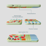 Sage Green Fresh Picnic iPhone 12/ iPhone 12 Pro Case