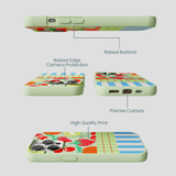 Sage Green Fresh Picnic iPhone 13 Pro Case