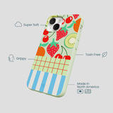 Sage Green Fresh Picnic iPhone 13 Case