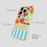 Sage Green Fresh Picnic iPhone 14 Pro Case