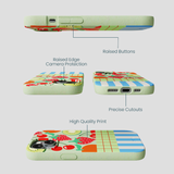 Sage Green Fresh Picnic iPhone 14 Case