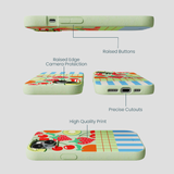 Sage Green Fresh Picnic iPhone 15 Case