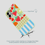 Sage Green Fresh Picnic iPhone 16 Plus Case
