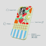 Sage Green Fresh Picnic iPhone 16 Pro Case