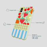 Sage Green Fresh Picnic iPhone XR Case