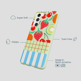 Sage Green Fresh Picnic Samsung Galaxy S21 Case