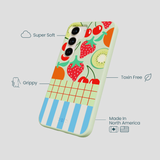 Sage Green Fresh Picnic Samsung Galaxy S23 Case