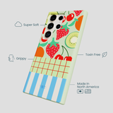 Sage Green Fresh Picnic Samsung Galaxy S24 Ultra Case