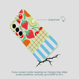 Sage Green Fresh Picnic Samsung Galaxy S24 Case