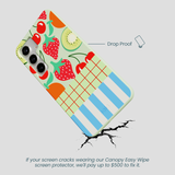 Sage Green Fresh Picnic Samsung Galaxy S25+(Plus) Case