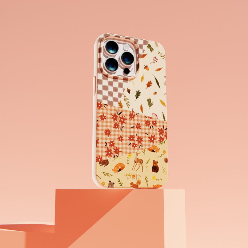 Seashell Autumn Quilt iPhone 14/16e Case