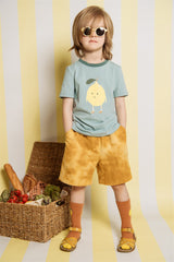 Organic cotton kid's T-shirt with Lemon
