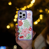 Clear Festive Flair iPhone 11 Pro Case With Lavender Ridge