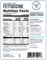 Fresh Gluten-Free Fettuccine (6-Pack)