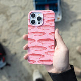 Bubblegum Pink Sardine Stream Google Pixel 9a Case