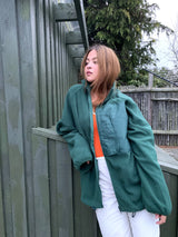 Upcycled Green Fleece