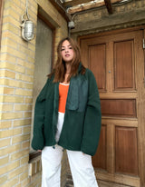 Upcycled Green Fleece